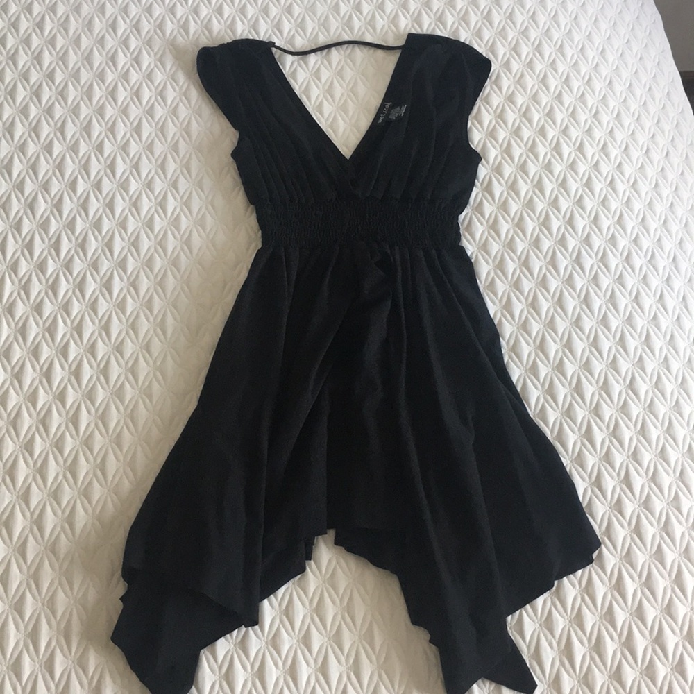 Black flowy dress